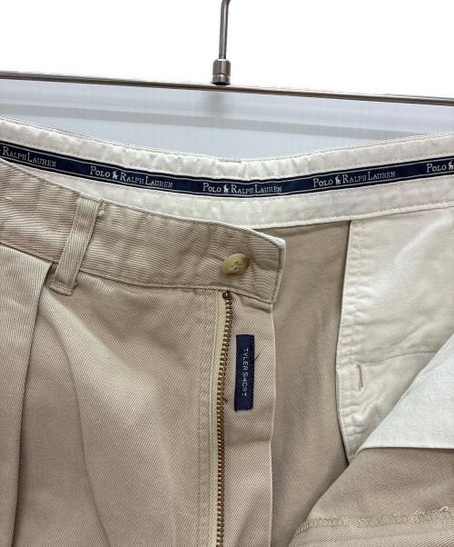 POLO RALPH LAUREN（ポロ・ラルフローレン）POLO RALPH LAUREN (ポロ・ラルフローレン) TYLER SHORT / 2タックチノショーツ ベージュ サイズ:32の古着・服飾アイテム