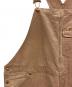 中古・古着 RRL (ダブルアールエル) ディストレスト キャンバス オーバーオール ブラウン サイズ:SIZE XXL：40000円