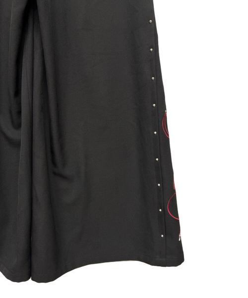 REZEN（リゼン）REZEN (リゼン) 真紅 / 刀×スタッズ袴パンツ ブラック サイズ:Lの古着・服飾アイテム