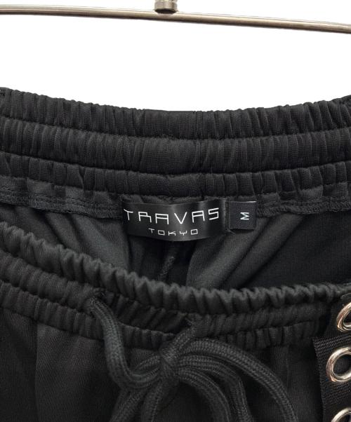 TRAVAS（トラバス）TRAVAS (トラバス) サスペンダー付きセパレートカーゴパンツ ブラック サイズ:Mの古着・服飾アイテム
