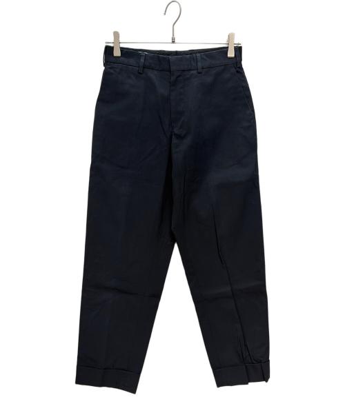 DRIES VAN NOTEN（ドリスヴァンノッテン）DRIES VAN NOTEN (ドリスヴァンノッテン) チノトラウザーパンツ ネイビー サイズ:44の古着・服飾アイテム
