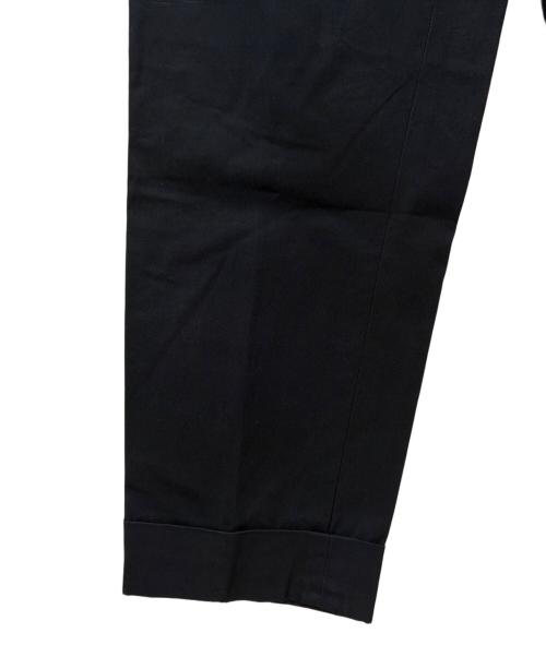 DRIES VAN NOTEN（ドリスヴァンノッテン）DRIES VAN NOTEN (ドリスヴァンノッテン) チノトラウザーパンツ ネイビー サイズ:44の古着・服飾アイテム