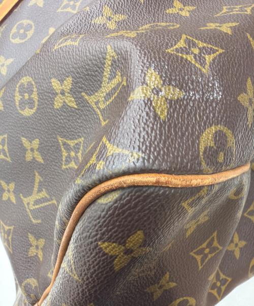 LOUIS VUITTON（ルイ ヴィトン）LOUIS VUITTON (ルイ ヴィトン) モノグラム キーポル55 トラベルバッグ ブラウンの古着・服飾アイテム