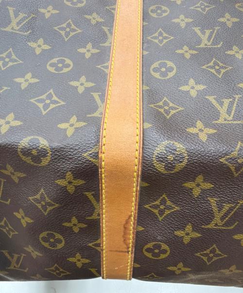 LOUIS VUITTON（ルイ ヴィトン）LOUIS VUITTON (ルイ ヴィトン) モノグラム キーポル55 トラベルバッグ ブラウンの古着・服飾アイテム