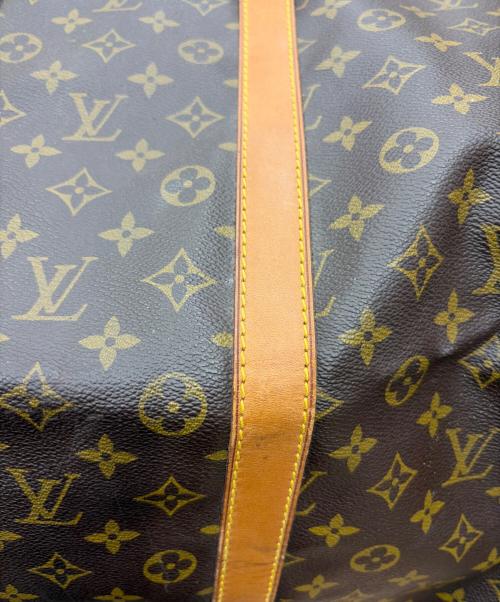 LOUIS VUITTON（ルイ ヴィトン）LOUIS VUITTON (ルイ ヴィトン) モノグラム キーポル55 トラベルバッグ ブラウンの古着・服飾アイテム