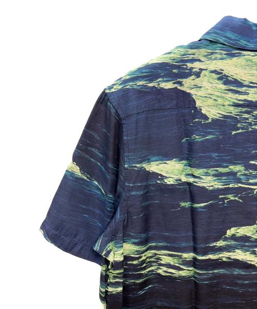 SUPREME（シュプリーム）Supreme (シュプリーム) 25SS Boat S/S Shirt ネイビー×グリーン サイズ:Mの古着・服飾アイテム