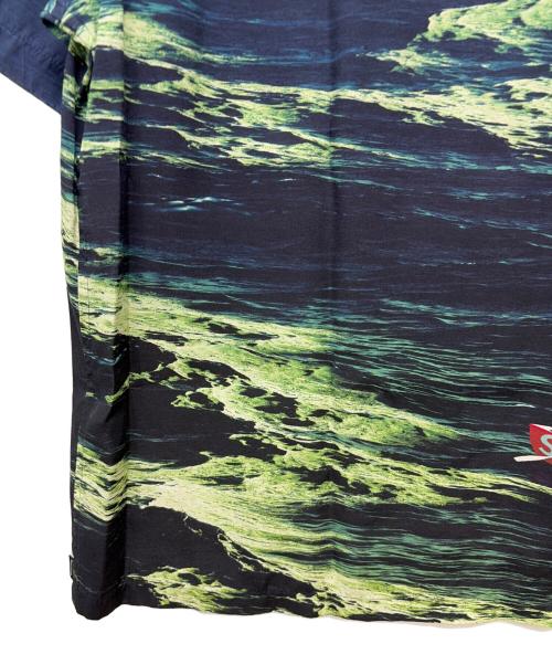 SUPREME（シュプリーム）Supreme (シュプリーム) 25SS Boat S/S Shirt ネイビー×グリーン サイズ:Mの古着・服飾アイテム