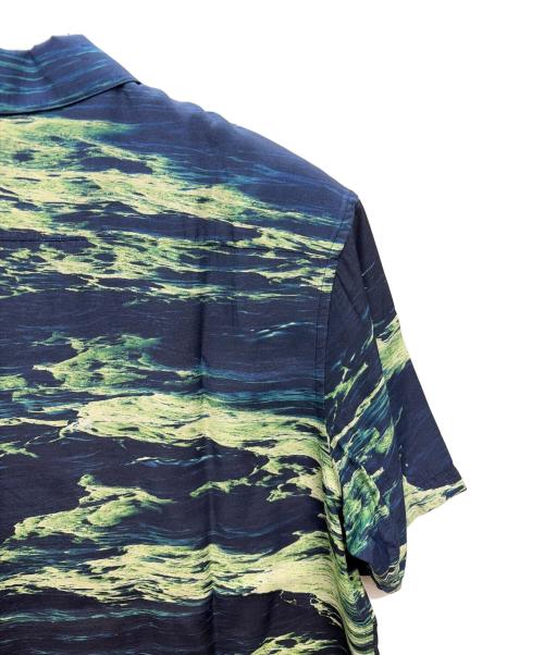 SUPREME（シュプリーム）Supreme (シュプリーム) 25SS Boat S/S Shirt ネイビー×グリーン サイズ:Mの古着・服飾アイテム