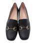 GUCCI (グッチ) ホースビットローファー ブラック サイズ:37 1/2：18000円
