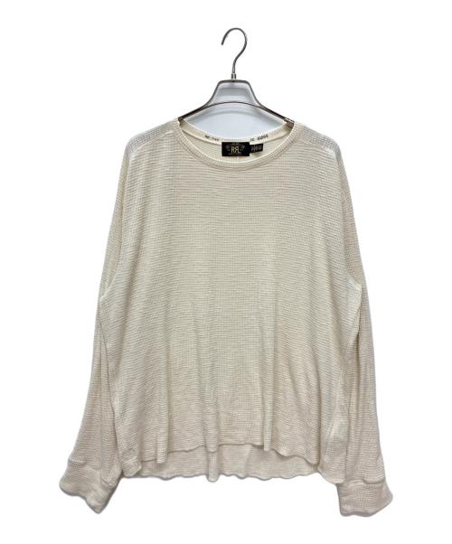 RRL（ダブルアールエル）RRL (ダブルアールエル) サーマルカットソー アイボリー サイズ:SIZE XXLの古着・服飾アイテム