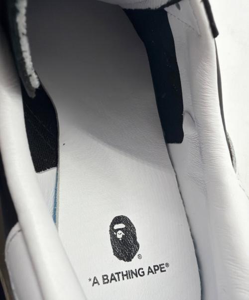 adidas Originals（アディダスオリジナル）adidas originals (アディダスオリジナル) BAPE BY A BATHING APE (ベイプバイアベイシングエイプ) ローカットスニーカー ブラック×ホワイト サイズ:26.5の古着・服飾アイテム