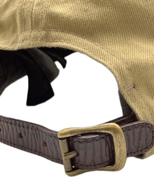 RRL（ダブルアールエル）RRL (ダブルアールエル) ロゴツイルボールキャップ ベージュ サイズ:55-61cmの古着・服飾アイテム