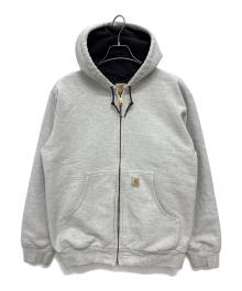CarHartt（カーハート）の古着「裏サーマル ジップパーカー」｜グレー