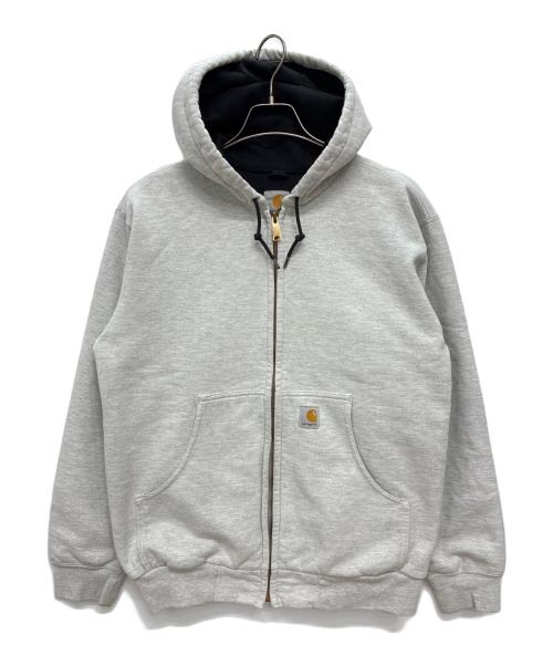 CarHartt（カーハート）CarHartt (カーハート) 裏サーマル ジップパーカー グレー サイズ:不明の古着・服飾アイテム