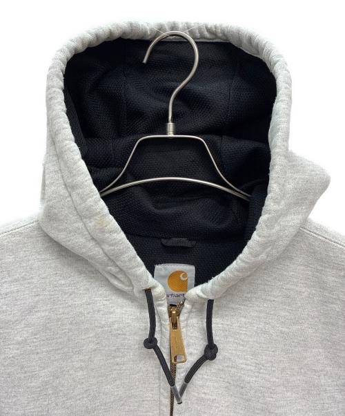 CarHartt（カーハート）CarHartt (カーハート) 裏サーマル ジップパーカー グレー サイズ:不明の古着・服飾アイテム