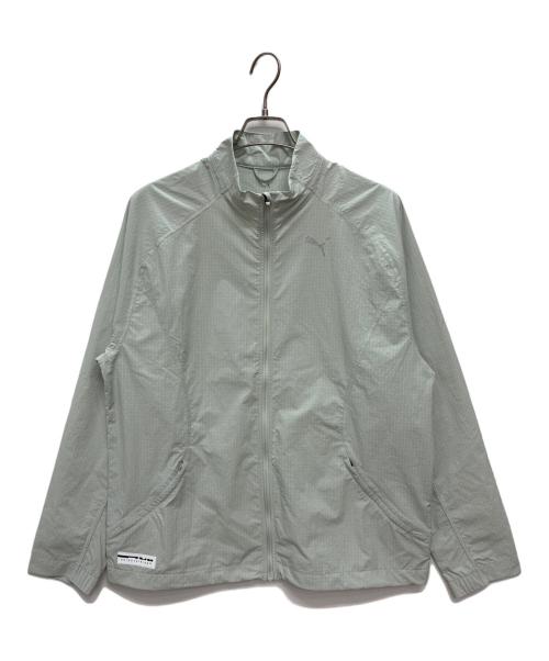 PUMA（プーマ）PUMA (プーマ) RUN BRIGHTSTRIDE ウインドジャケット ミント サイズ:SIZE Lの古着・服飾アイテム