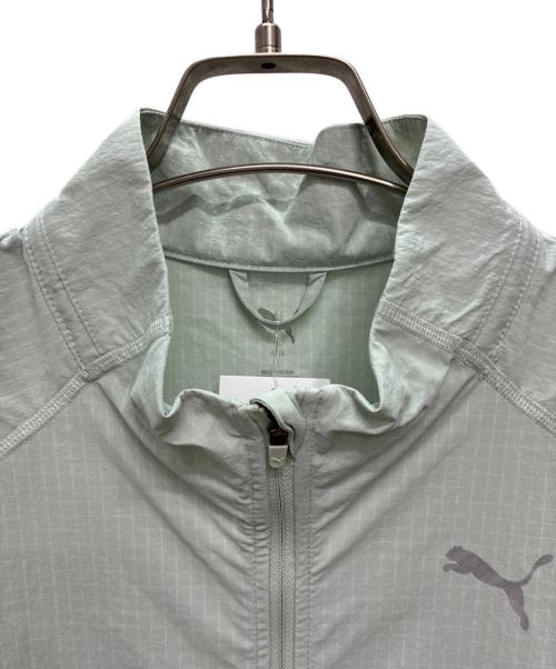 PUMA（プーマ）PUMA (プーマ) RUN BRIGHTSTRIDE ウインドジャケット ミント サイズ:SIZE Lの古着・服飾アイテム