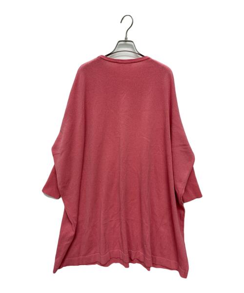 BEARDSLEY（ビアズリー）BEARDSLEY (ビアズリー) ギマBIGニット ピンク サイズ:SIZE Freeの古着・服飾アイテム
