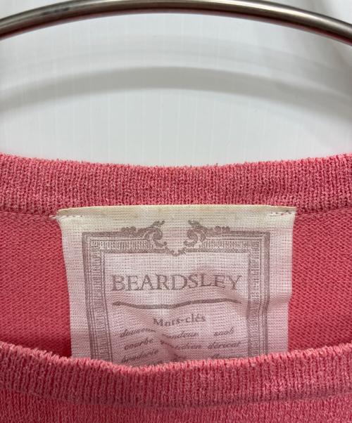 BEARDSLEY（ビアズリー）BEARDSLEY (ビアズリー) ギマBIGニット ピンク サイズ:SIZE Freeの古着・服飾アイテム