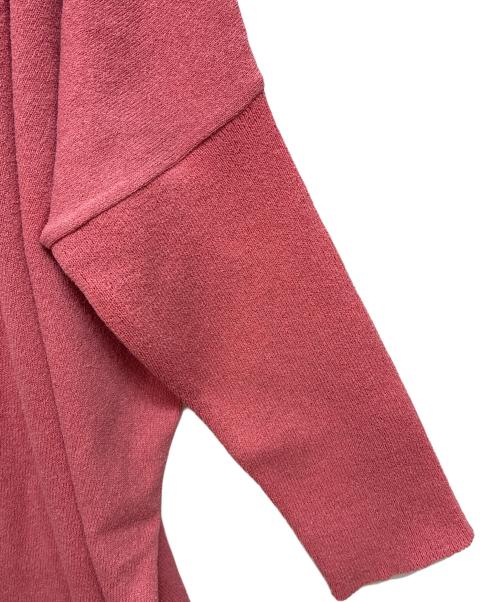 BEARDSLEY（ビアズリー）BEARDSLEY (ビアズリー) ギマBIGニット ピンク サイズ:SIZE Freeの古着・服飾アイテム