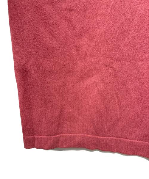 BEARDSLEY（ビアズリー）BEARDSLEY (ビアズリー) ギマBIGニット ピンク サイズ:SIZE Freeの古着・服飾アイテム