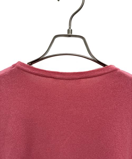 BEARDSLEY（ビアズリー）BEARDSLEY (ビアズリー) ギマBIGニット ピンク サイズ:SIZE Freeの古着・服飾アイテム