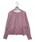 UNFILO (アンフィーロ) パール調ボタンカーディガン ピンク サイズ:SIZE XL：4000円