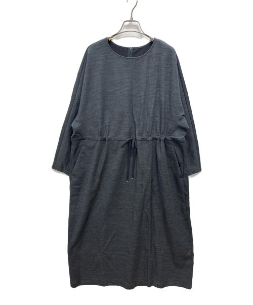 自由区（ジユウク）自由区 (ジユウク) TWダンボールジャージ ワンピース グレー サイズ:SIZE 46の古着・服飾アイテム