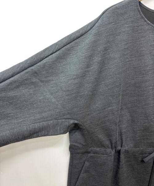 自由区（ジユウク）自由区 (ジユウク) TWダンボールジャージ ワンピース グレー サイズ:SIZE 46の古着・服飾アイテム