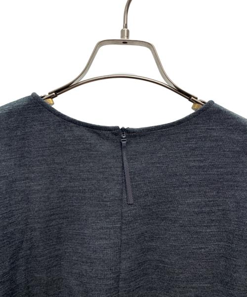 自由区（ジユウク）自由区 (ジユウク) TWダンボールジャージ ワンピース グレー サイズ:SIZE 46の古着・服飾アイテム
