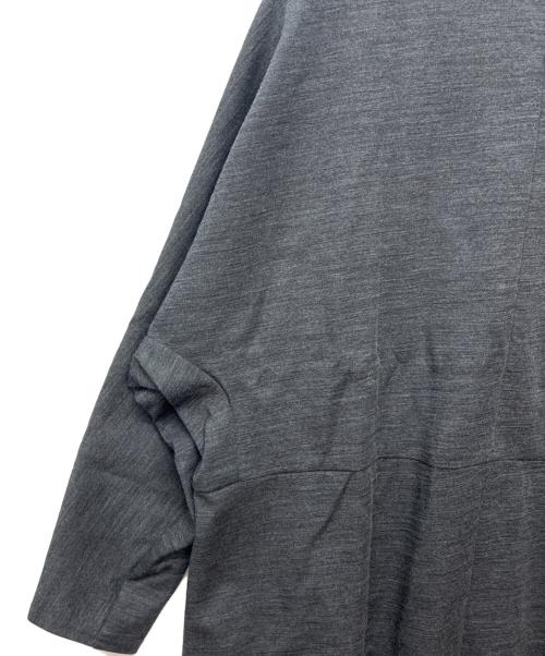 自由区（ジユウク）自由区 (ジユウク) TWダンボールジャージ ワンピース グレー サイズ:SIZE 46の古着・服飾アイテム
