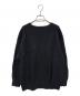 23区 (ニジュウサンク) リブ編みVネックニット チャコールグレー サイズ:SIZE 46：4000円
