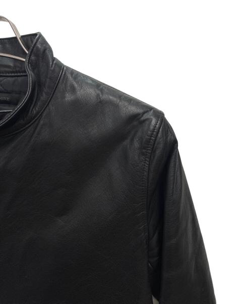 BACK BONE（バックボーン）BACK BONE (バックボーン) スタンドカラー ダブルライダースジャケット ブラック サイズ:SIZE Sの古着・服飾アイテム