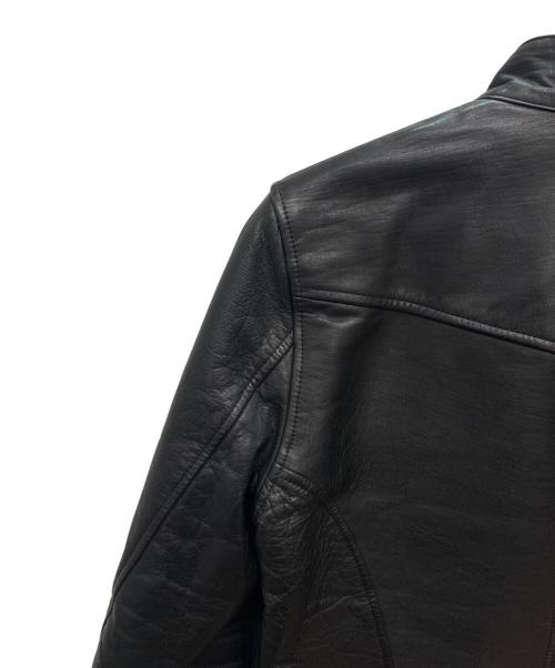 BACK BONE（バックボーン）BACK BONE (バックボーン) スタンドカラー ダブルライダースジャケット ブラック サイズ:SIZE Sの古着・服飾アイテム