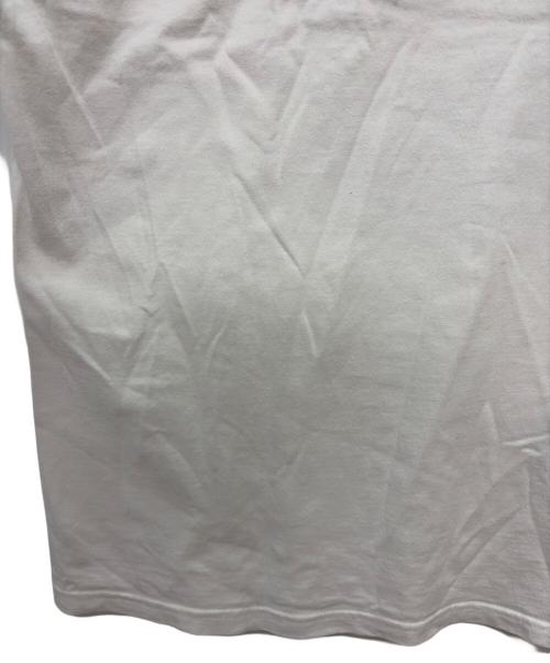 stussy（ステューシー）stussy (ステューシー) 00s ROCK MY GOLD プリントTシャツ ホワイト×ブルー サイズ:SIZE XLの古着・服飾アイテム