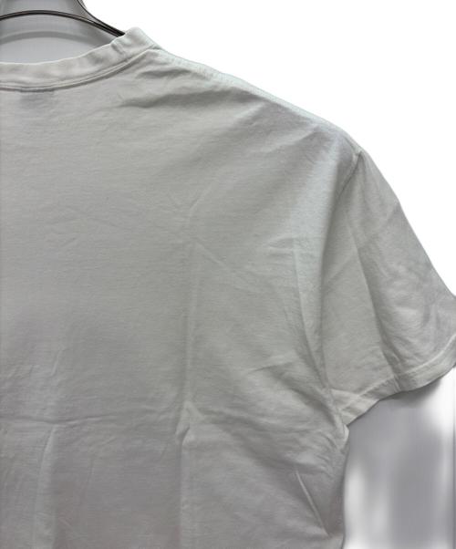 stussy（ステューシー）stussy (ステューシー) 00s ROCK MY GOLD プリントTシャツ ホワイト×ブルー サイズ:SIZE XLの古着・服飾アイテム
