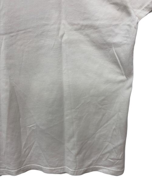 stussy（ステューシー）stussy (ステューシー) 00s ROCK MY GOLD プリントTシャツ ホワイト×ブルー サイズ:SIZE XLの古着・服飾アイテム
