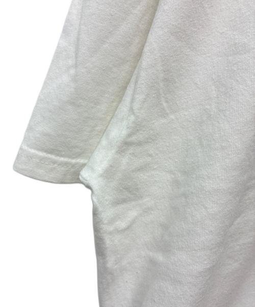 stussy（ステューシー）stussy (ステューシー) 00s ROCK MY GOLD プリントTシャツ ホワイト×ブルー サイズ:SIZE XLの古着・服飾アイテム