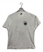 stussyステューシー）の古着「00s NEW SLICK FLAVOR プリントTシャツ」｜ホワイト