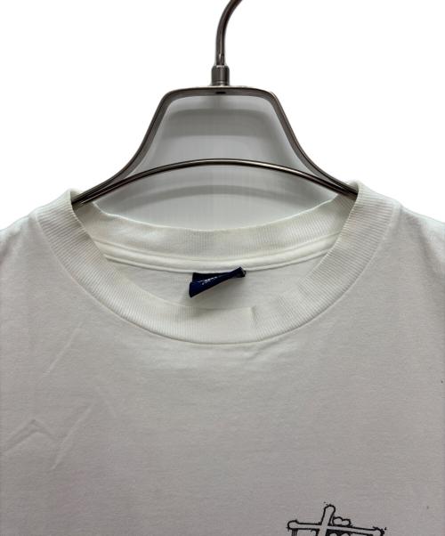 stussy（ステューシー）stussy (ステューシー) 00s NEW SLICK FLAVOR プリントTシャツ ホワイト サイズ:SIZE XLの古着・服飾アイテム