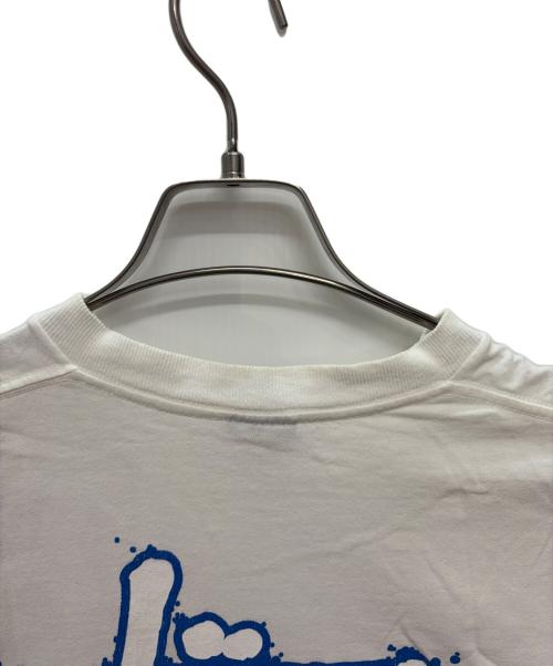 stussy（ステューシー）stussy (ステューシー) 00s NEW SLICK FLAVOR プリントTシャツ ホワイト サイズ:SIZE XLの古着・服飾アイテム