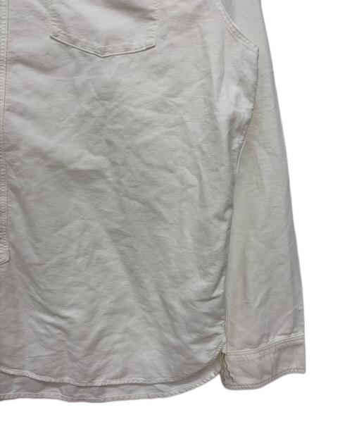 RRL（ダブルアールエル）RRL (ダブルアールエル) Ralph Lauren RRL パッチポケット シャツ ホワイト サイズ:SIZE XXLの古着・服飾アイテム