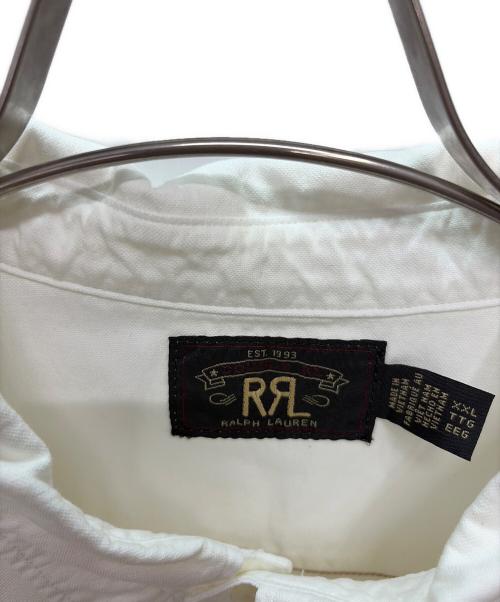 RRL（ダブルアールエル）RRL (ダブルアールエル) Ralph Lauren RRL パッチポケット シャツ ホワイト サイズ:SIZE XXLの古着・服飾アイテム