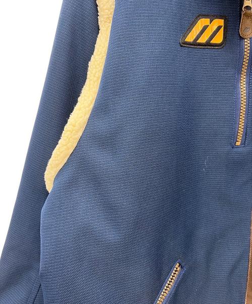 MIZUNO（ミズノ）MIZUNO (ミズノ) 【日本製】1998長野オリンピック 日本代表ボアジャケット ネイビー サイズ:Oの古着・服飾アイテム