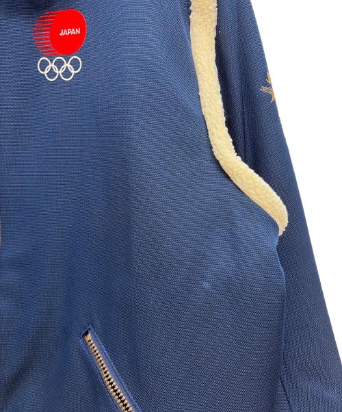 MIZUNO（ミズノ）MIZUNO (ミズノ) 【日本製】1998長野オリンピック 日本代表ボアジャケット ネイビー サイズ:Oの古着・服飾アイテム