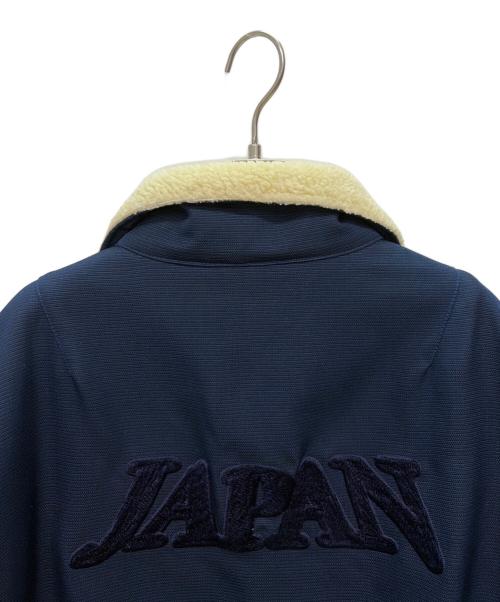MIZUNO（ミズノ）MIZUNO (ミズノ) 【日本製】1998長野オリンピック 日本代表ボアジャケット ネイビー サイズ:Oの古着・服飾アイテム