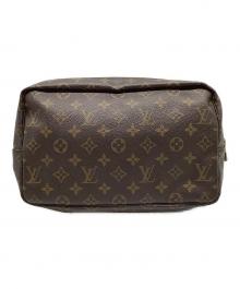 LOUIS VUITTON（ルイ ヴィトン）の古着「トゥルース・トワレット 28 モノグラム」｜ブラウン