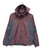 OAKLEYオークリー）の古着「Icon S O-Light Dry Jacket 1.0」｜グレー×バーガンディ