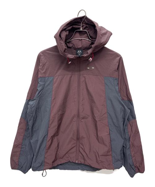 OAKLEY（オークリー）OAKLEY (オークリー) Icon S O-Light Dry Jacket 1.0 グレー×バーガンディ サイズ:JPN M 未使用品の古着・服飾アイテム