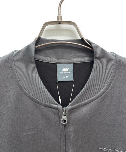 NEW BALANCE（ニューバランス）NEW BALANCE (ニューバランス) ブラッシュドボンバージャケット グレー サイズ:SIZE M 未使用品の古着・服飾アイテム